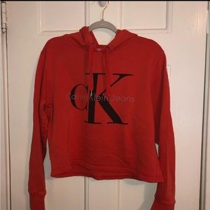 Calvin Klein cropped hoodie
